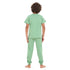 Boys summer pajama set Apple Green t-shirt + Pants